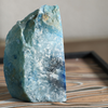 Blue Agate Bookend