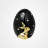 LA-D23051 Rabbit Egg Décor Black